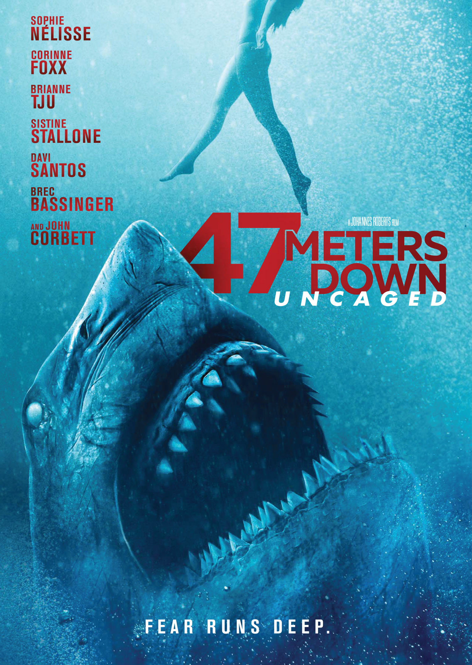 47 Metre Derinde Kafes -46 Meters Down Uncaged