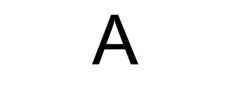 A