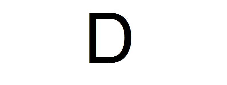 D