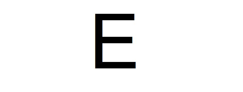 E