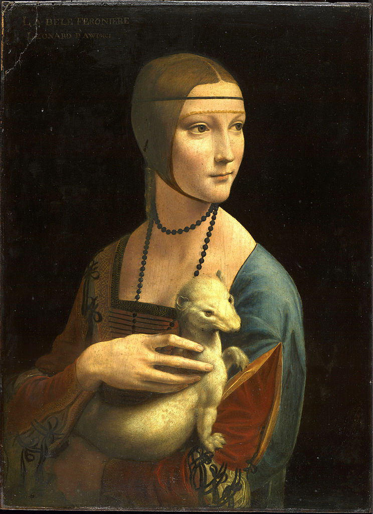 Lady with an Ermine-Kakımlı Kadın