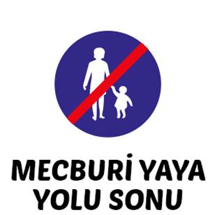 Mecburi Yaya Yolu Sonu