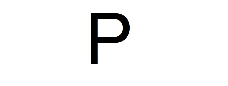 P