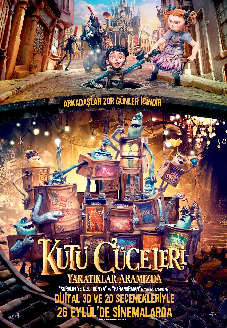 The Boxtrolls- Kutu Cüceleri: Yaratıklar Aramızda