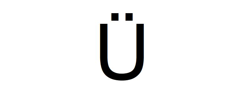 Ü
