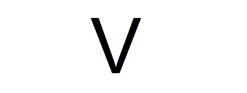V