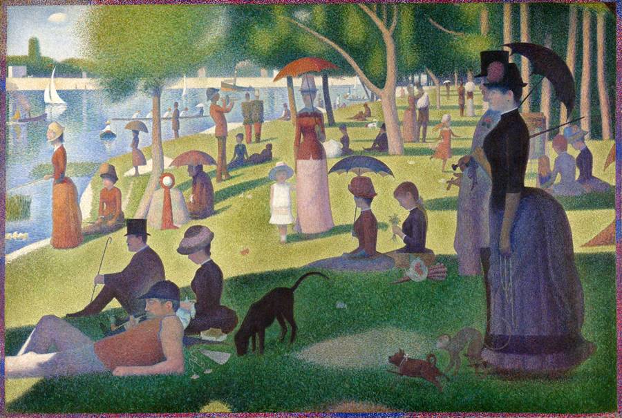 Grande Jatte Adası`nda Bir Pazar Öğleden Sonrası (A Sunday Afternoon On The Island of La Grande Jatte)